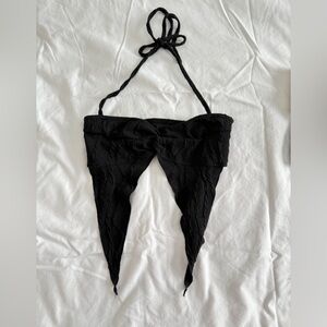 SHEIN Black triangle top